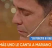 Mariano Martínez no pudo contener las lágrimas al ver a sus hijos en vivo