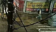 Video: robó una camioneta, huyó y se escondió en un contenedor de basura para que no lo atrape la Policía