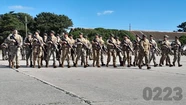 El jefe del Estado Mayor Conjunto ubicó a Mar del Plata como la "cuna" de la defensa antiaérea. Foto: 0223.