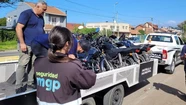 Secuestran 30 motos que corrían picadas en Zona Norte y Parque Camet