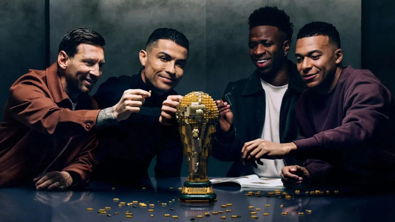 Impresionante: la publicidad que une a Messi, Cristiano, Mbappé y Vinicius