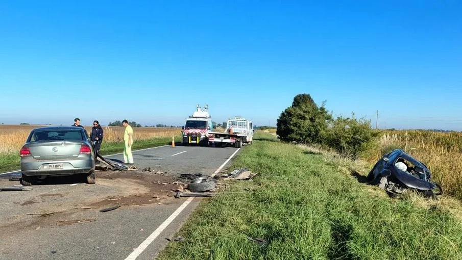 Tragedia en Ruta 74: un muerto y dos heridos en un choque frontal