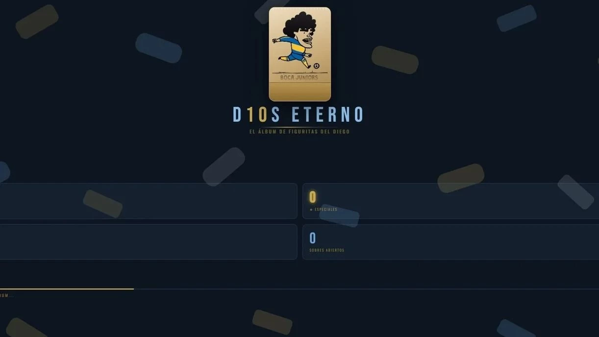 “D10S ETERNO”: el álbum virtual de Maradona que se hizo viral en las redes sociales