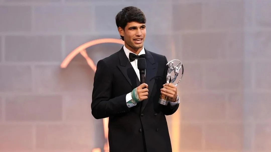 Alcaraz, el mejor de 2025 en los Premios Laureus