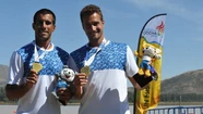 Rosso de oro: el marplatense y Agustín Díaz trajeron la primera medalla