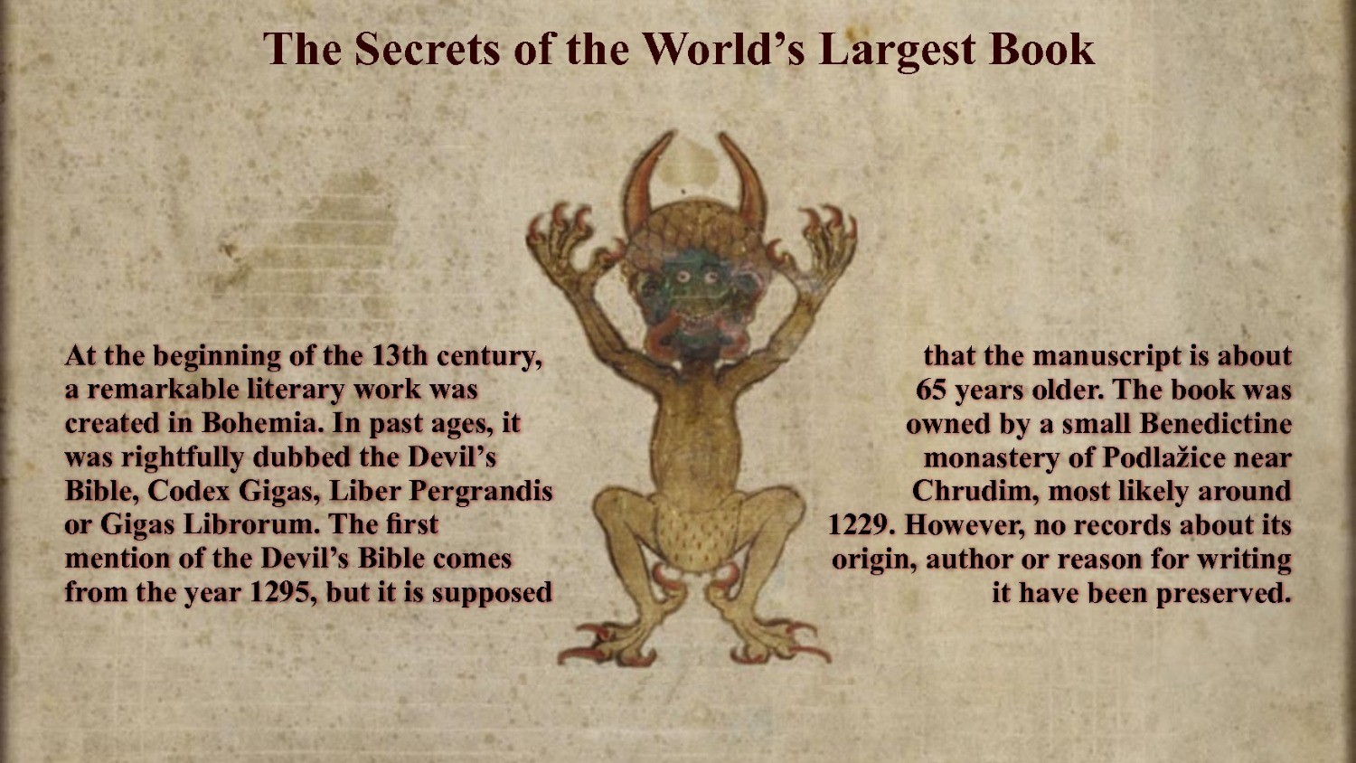 Codex Gigas o la Biblia del diablo | 0223