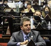 Emocionante: Sergio Massa bajó del estrado en Diputados para recordar a Mario Meoni