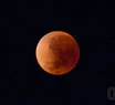 Eclipse de luna roja.