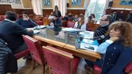 Sebastián D'Andrea asistió al Concejo Deliberante.