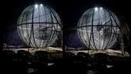 Video: chocaron sus motos en el Globo de la Muerte y terminaron internados