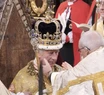 Carlos III fue coronado rey de Inglaterra en la abadía de Westminsnter. Foto: Jonathan Brady / LaPresse