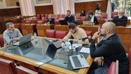 La reunión conjunta entre Hacienda y Ambiente avaló los números presentados por Carlos Katz. Foto: Prensa HCD.