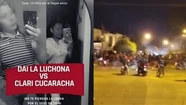 Videos: dos adolescentes se citaron a pelear por un chico, fueron 400 personas y la Policía los dispersó con balas de goma
