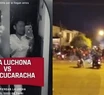 Videos: dos adolescentes se citaron a pelear por un chico, fueron 400 personas y la Policía los dispersó con balas de goma