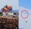 Video: se estrelló un avión de la fuerza aérea y el piloto se salvó de milagro