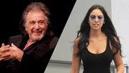 Al Pacino y Noor Alfallah hicieron oficial su relación en abril del 2022 