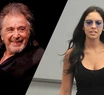 Al Pacino y Noor Alfallah hicieron oficial su relación en abril del 2022 