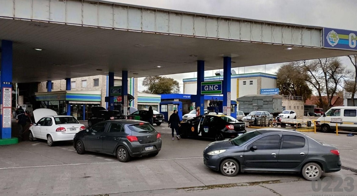 Por problemas en el suministro, vuelven a restringir el GNC en estaciones de Mar del Plata