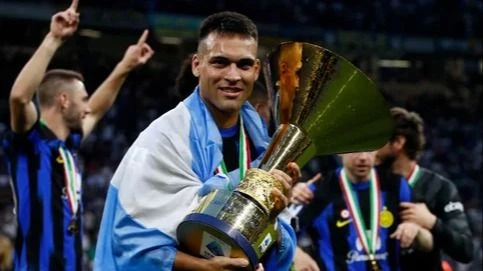 Lautaro Martínez fue el mejor jugador de la Serie A