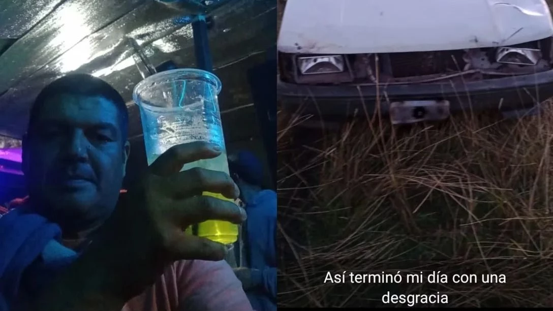 Atropelló y mató a un ciclista en ruta 2 y horas después lo subió a sus historias: "Así terminó mi día"