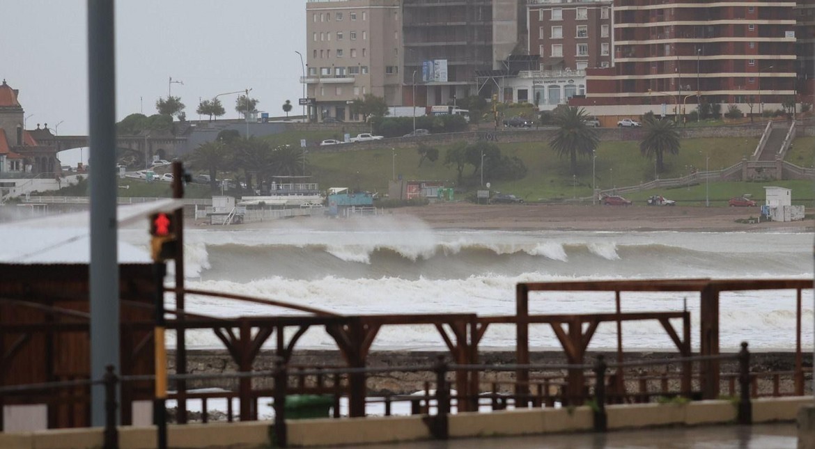 Viento y frío: un sábado para quedarse en casa