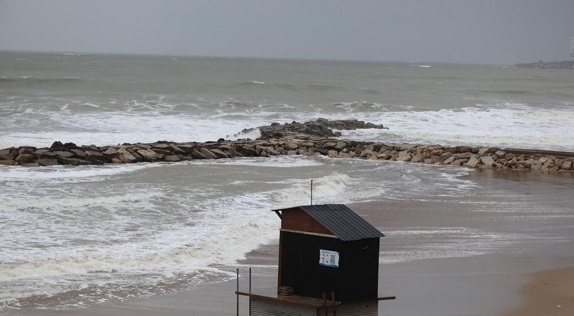 Vuelven las lluvias y los vientos fuertes: el pronóstico de este miércoles en Mar del Plata