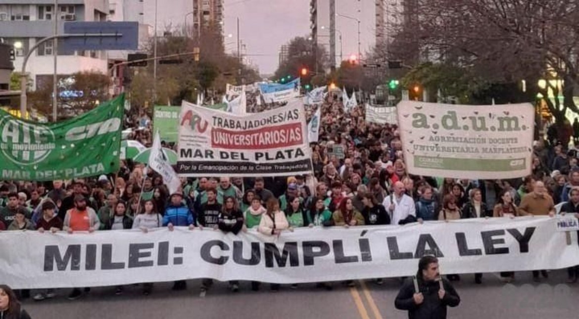 Fracasó la paritaria y la Universidad convocó a un paro de 24 horas este miércoles: "La oferta del gobierno es vergonzosa"