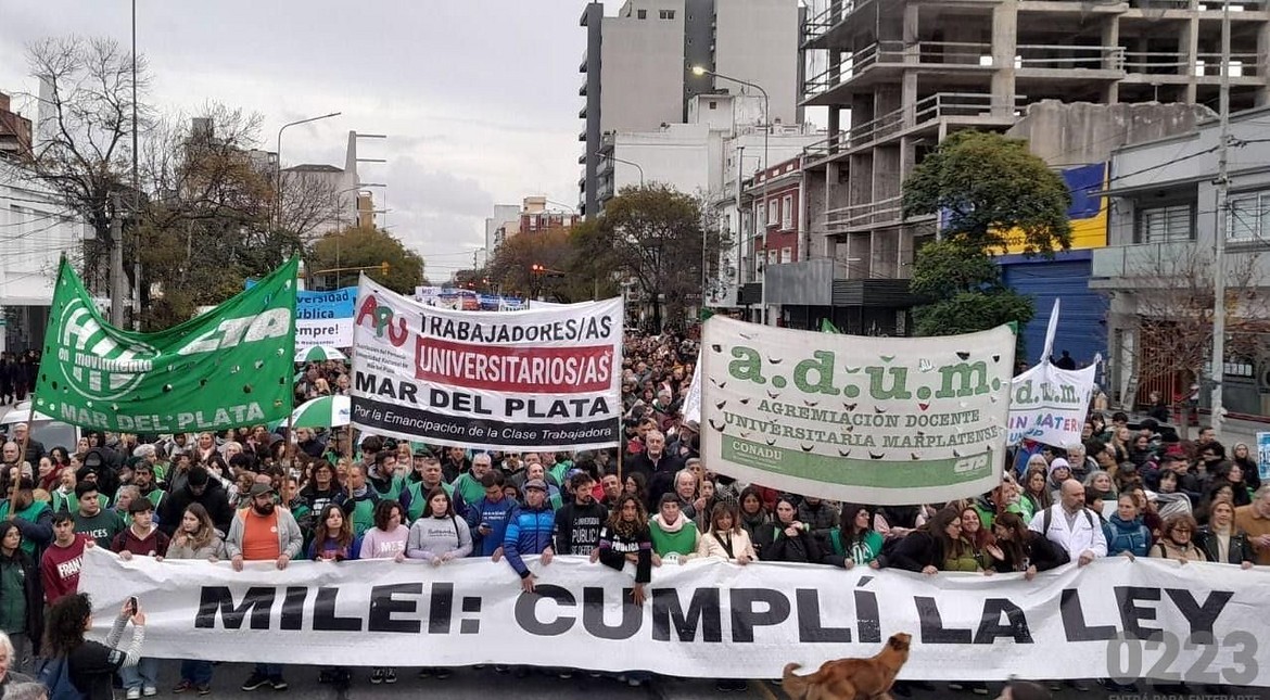 Confirmaron dos próximos paros en la Universidad y le pusieron fecha a la quinta Marcha Federal
