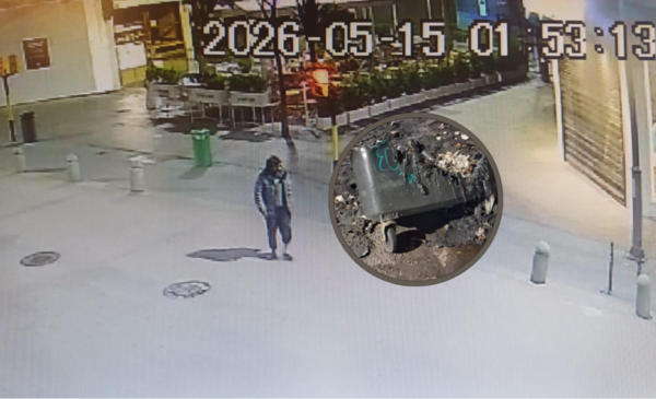 ¿Piraña o artista? Lo agarraron prendiendo fuego en el centro