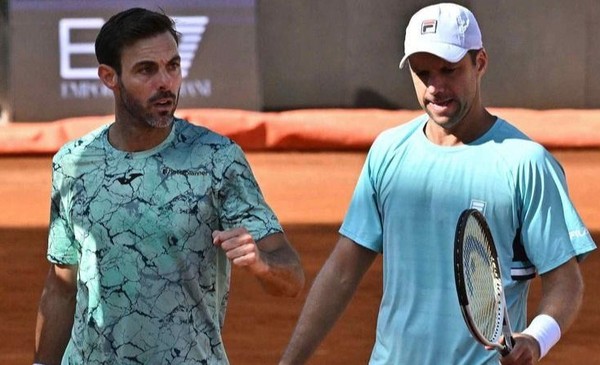 Zeballos y Granollers la rompen en Roland Garros