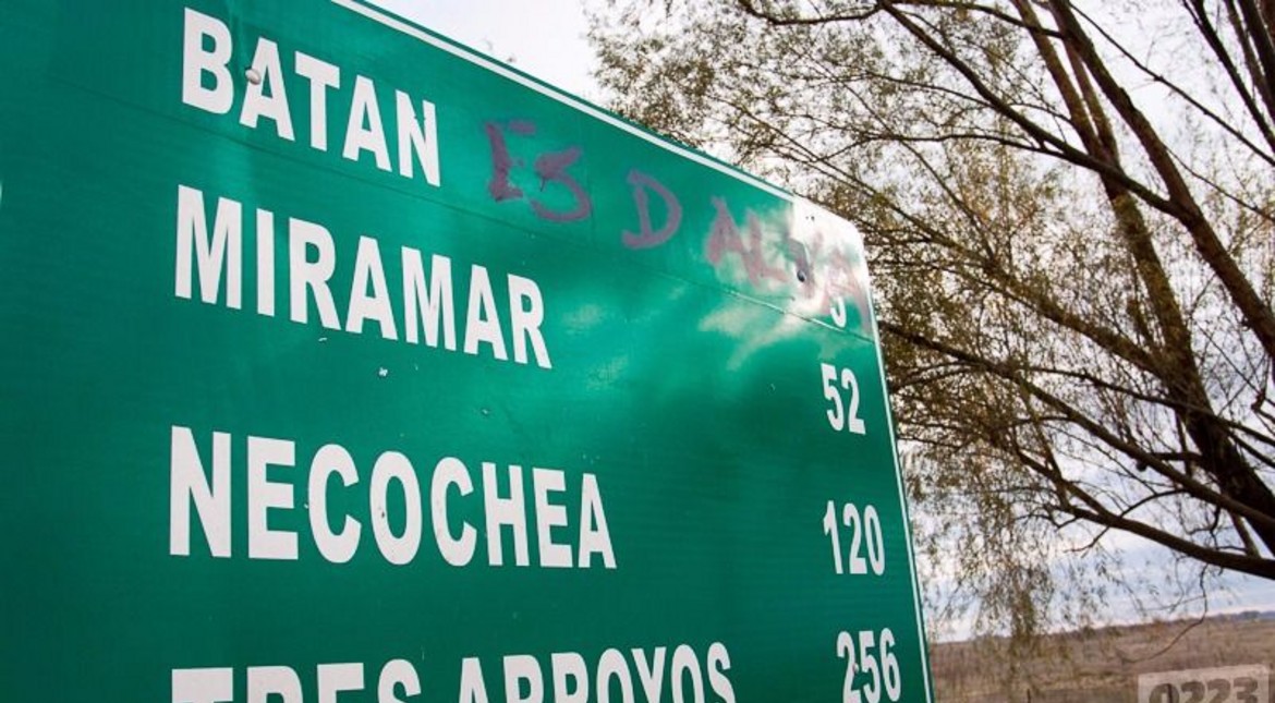 Alerta vial en ruta 88: piden circular con extrema precaución por las fuertes lluvias y vientos