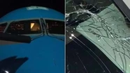 Rompieron el parabrisas del avión y Boca pasará la noche en la ciudad