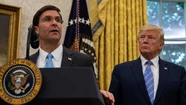 El jefe del Pentágono contradijo a Trump y descartó recurrir al Ejército 