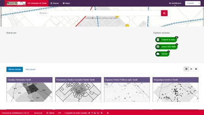Lanzan un portal en Tandil con información georreferencial