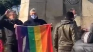 Excombatientes de Malvinas se despegan del incidente con la bandera de la Diversidad