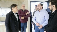 Kicillof recorrió obras de construcción de viviendas en Ranchos