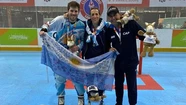 Francisco Galván y Estefanía Materazzi jugaron con la Selecciones Nacionales