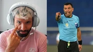 El Kun Agüero furioso con Tobar, el árbitro que dirigió Corinthians - Boca: "Es un pedazo de salame"