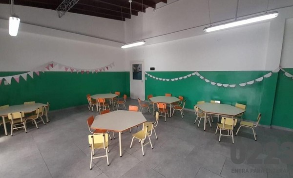 ¡Jardín de infantes sin calefacción y a temblar en invierno!