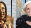 "No soy yo, me veo rarísima", Mirtha opinó sobre la estatua que hicieron en su honor