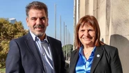 La foto de unidad entre Bullrich y Ritondo.