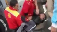 Video: robó armado una estación de servicio, un playero le hizo frente y terminó linchado