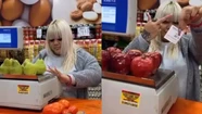 "Acá me tienen": el video de Morena Rial trabajando en una verdulería