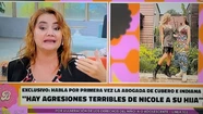 La abogada de Indiana disparó contra Nicole: "Hay siete horas de maltratos grabadas, es una madre agresiva"