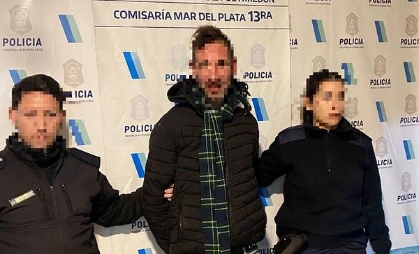 Violó restricción, fue a golpear a su ex y terminó en Batán