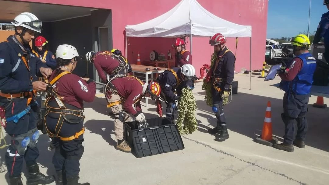 La Brigada PUMA USAR ARG-13 reúne a especialistas de diferentes cuarteles bonaerenses 