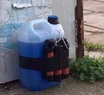 Una jodita explosiva: encontraron una "bomba" casera... con agua y colorante 
