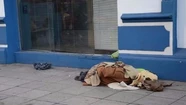 La comuna lamentó la muerte del indigente y señaló que tenía problemas de adicciones