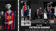 Se confirmó la llegada de Patricio Garino al Zalgiris de Lituania