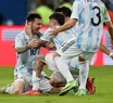 Messi levantó la primera copa con la Selección Mayor, fue goleador y MVP